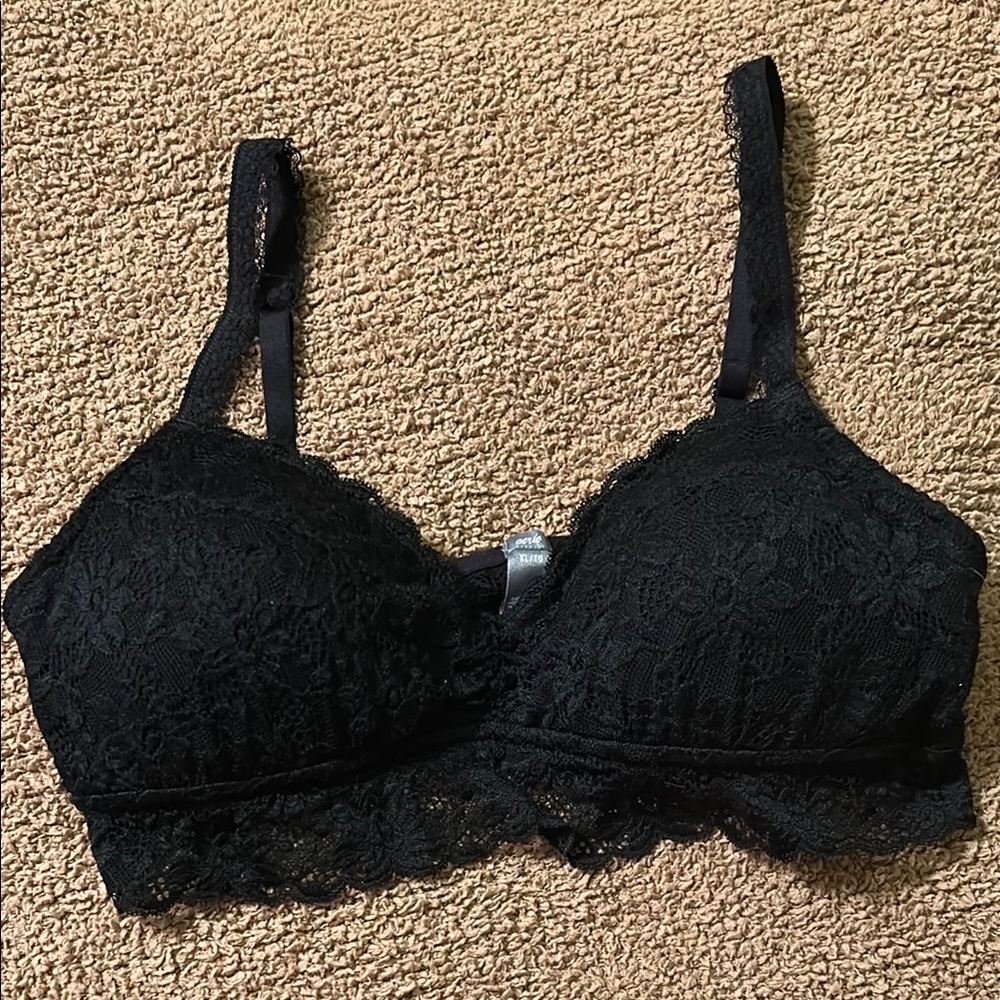 Aerie Black Lace Bra (NWT)